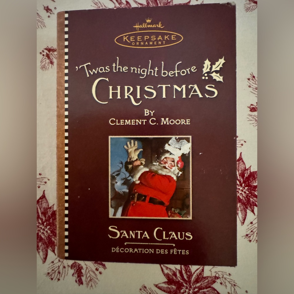 Hallmark Keepsake Santa Clause Ornament